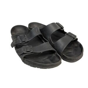Birkenstock Arizona EVA Shoes Mens Size 11 Black Slide Sandals Casual Comfort